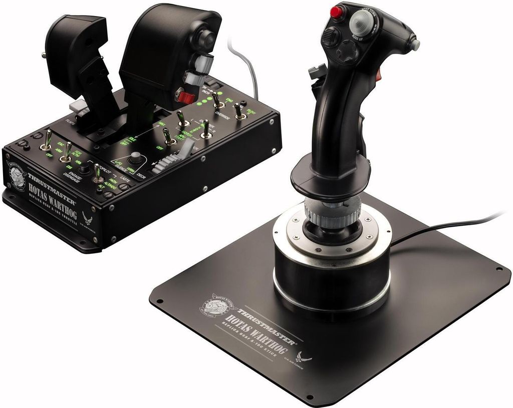 Thrustmaster Hotas Warthog Joystick und Schubhebel für PC Produktbild 