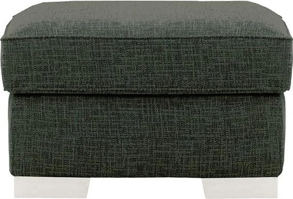 Pouf Avos-Vitolini 097-1731-white : Repose-pied Élégant Design Blanc