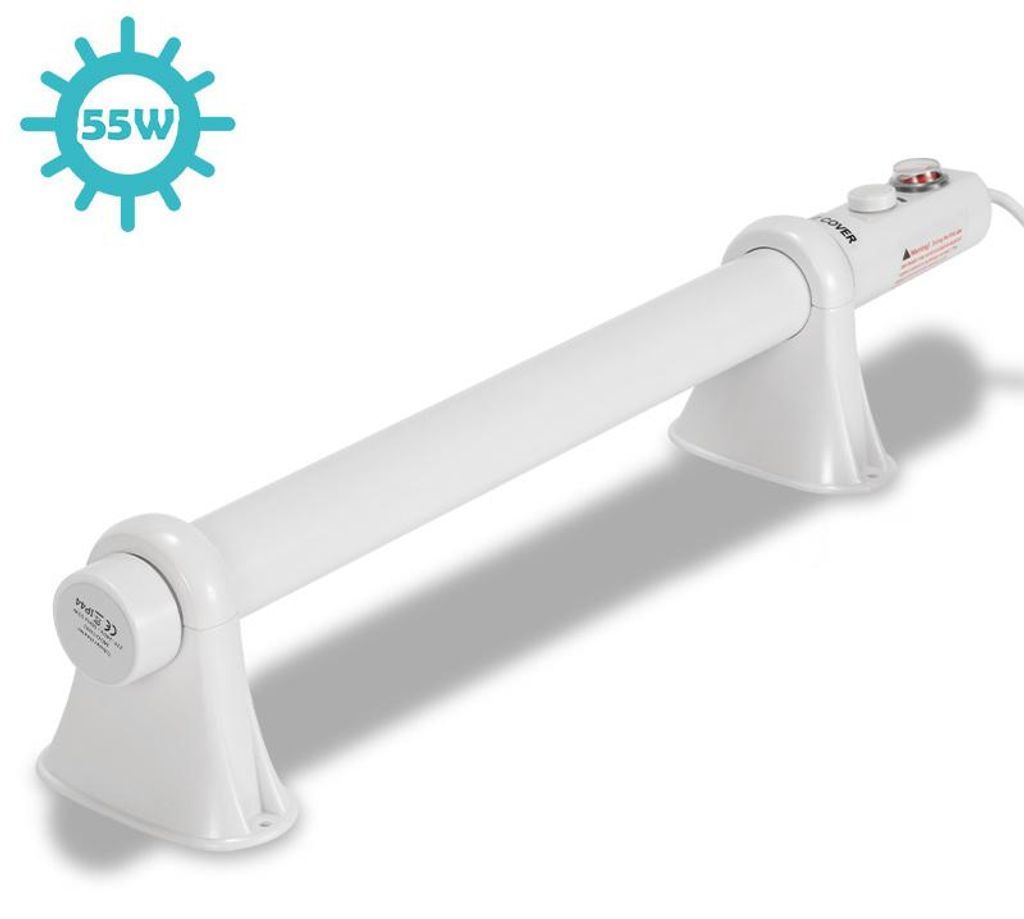 Chauffage électrique pour serre Vigevee, 55 W, serpentin Image du produit 