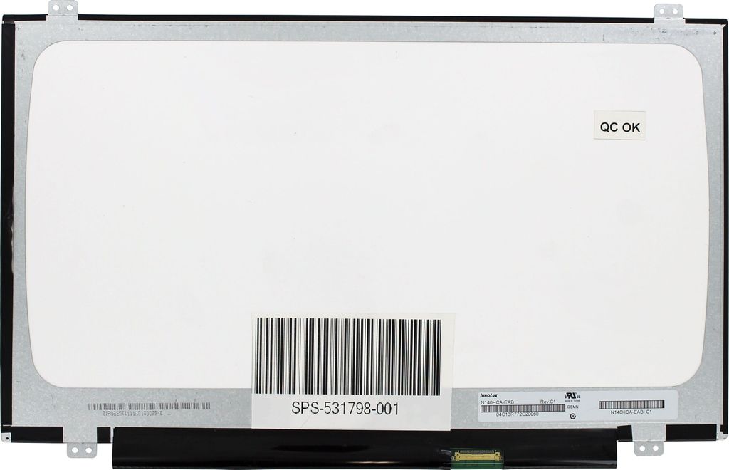 OEM 14,0 Zoll LCD -Bildschirm 1920x1080 Gloss 30pin EDP, IPS