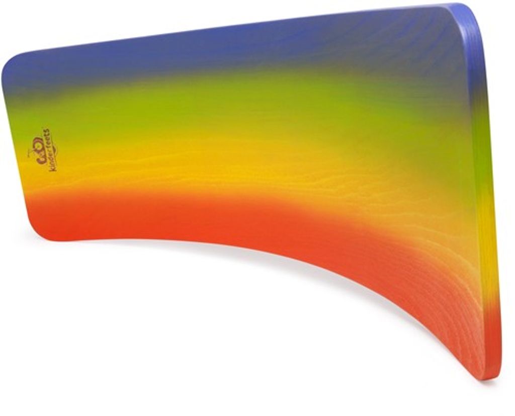 Kinderfeets Kinderboard/ Balanceboard - Regenbogen Farbig