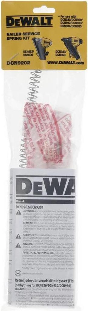 DEWALT Ersatzfedern Akku-Nagler Produktbild 