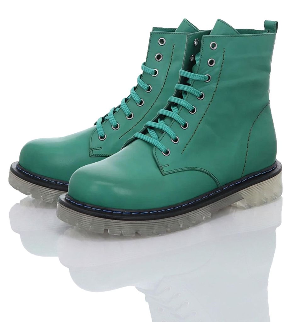 Gemini Damen Schnürboot grün Größe 42 Produktbild 