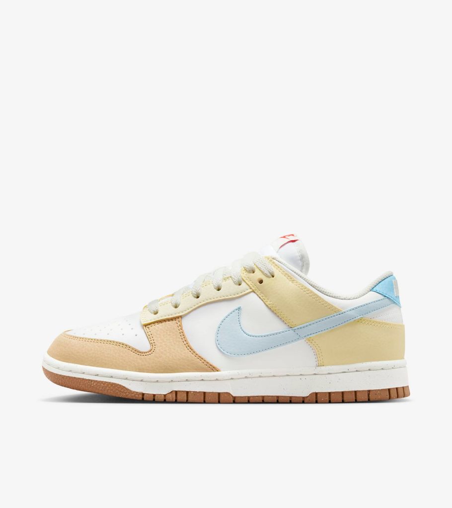 Nike Dunk Low "Soft Yellow Alabaster", Gelb/Blau, Größe: 40,5