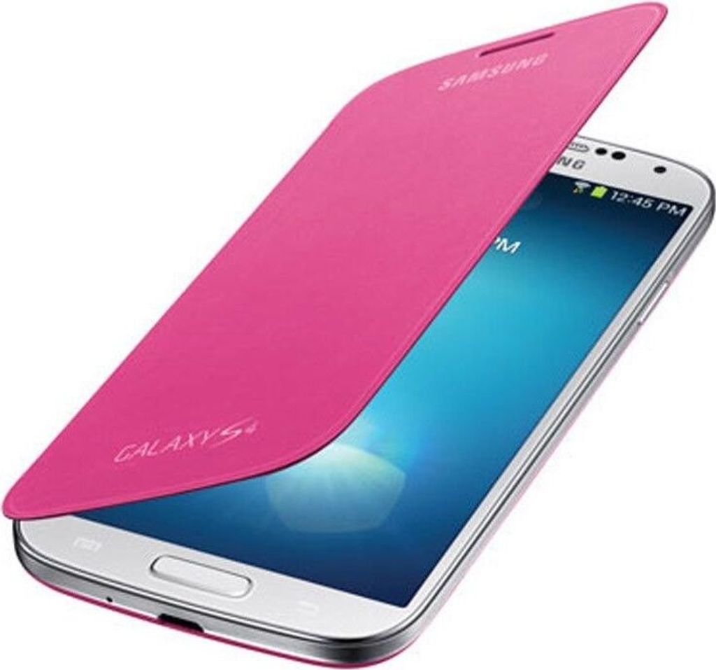 Original Samsung Galaxy S4 Flipcase Tasche I9500 I9505 Pink Produktbild 