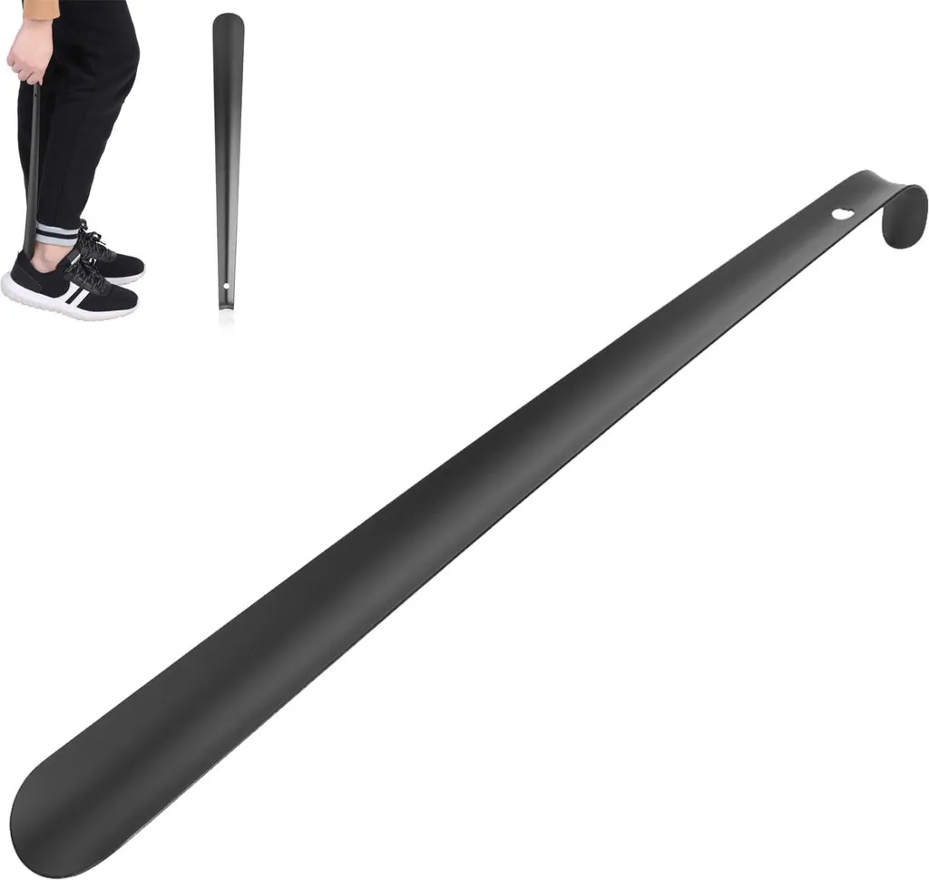 Grand chausse-pied métallique de 42 cm ergonomique et très robuste