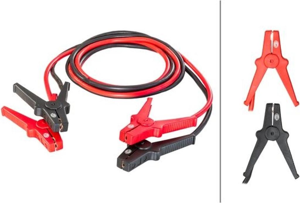 Starthilfekabel 24 V 350 A 3,5 m Kabel für Fzg. mit Dieselmotor HELLA universell