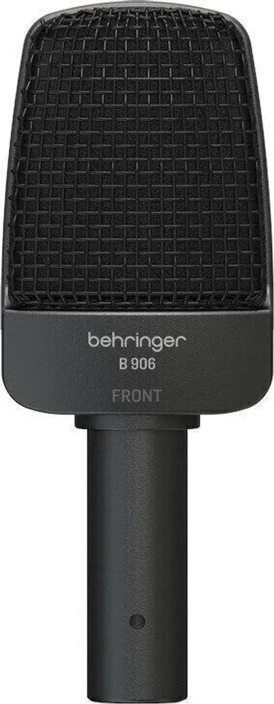 Microfono Behringer B 906 per Live: Supercardioide e Resistente ai Feedback
