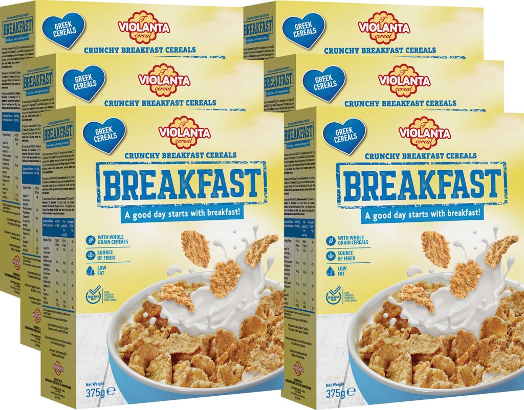 Knusprige Vollkorn-Frühstückscerealien 2220g aus Griechenland