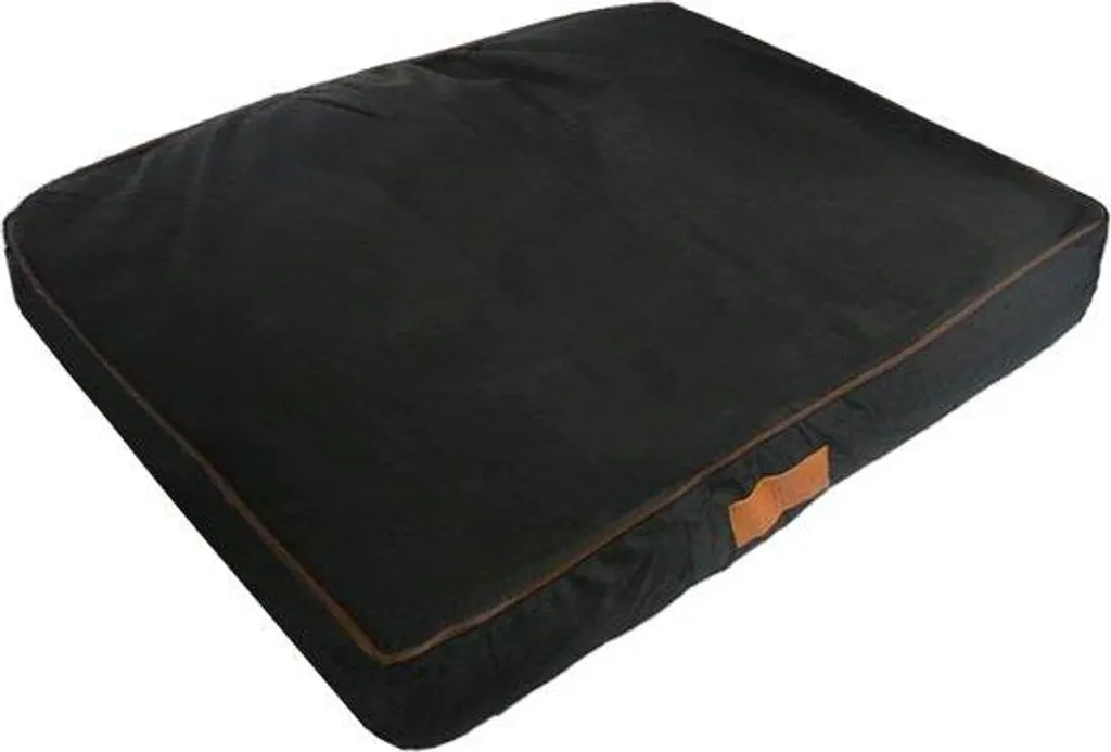 Lit pour chien adapté à une cage, matelas orthopédique M noir 71cm