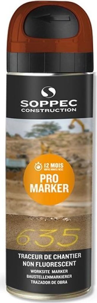 Traceur de chantier Pro Marker non fluorescent durée 12 Image du produit 