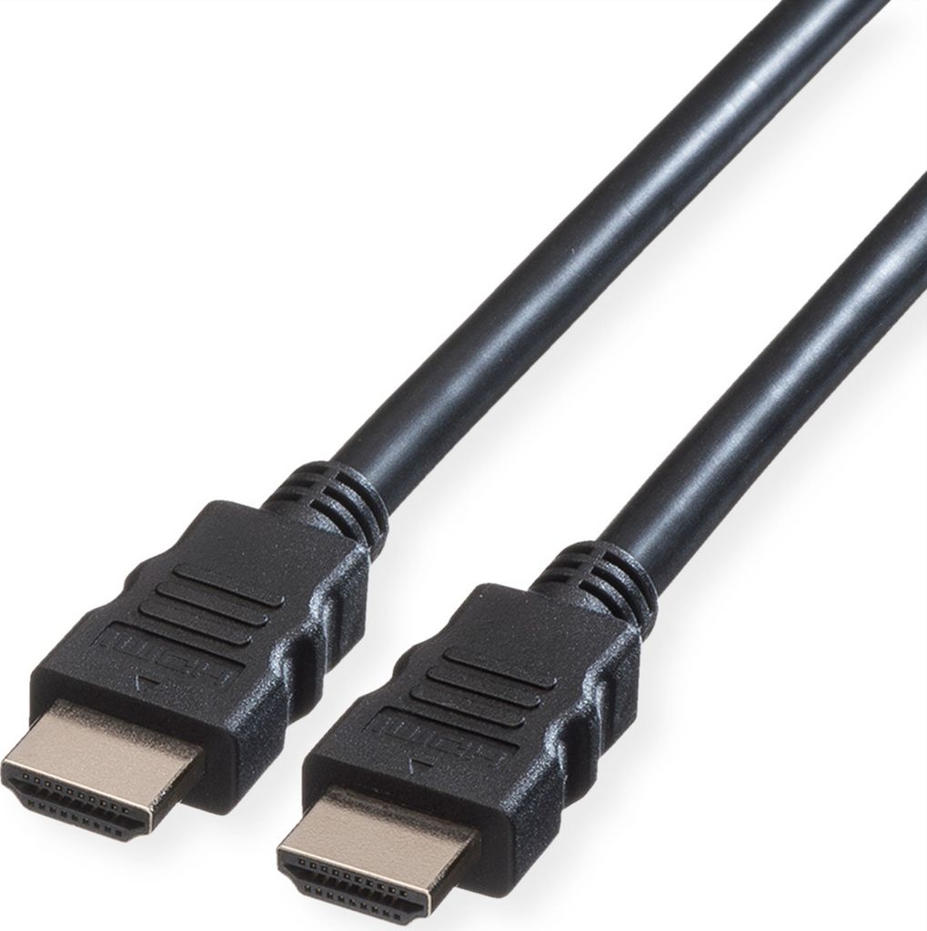 ROLINE Monitorkabel HDMI High Speed, ST-ST, 15 m