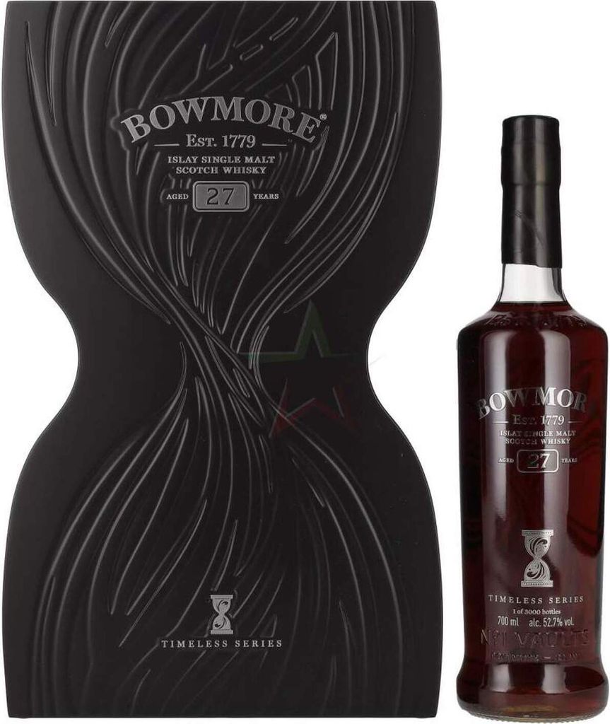 Bowmore 27 Years Old TIMELESS SERIES Islay Single Malt 52,7 % 0,70 lt.