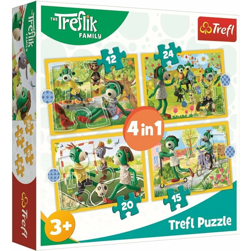 Trefl Puzzle 4in1 Joint Fun Trefl 15.12.20.24 34358