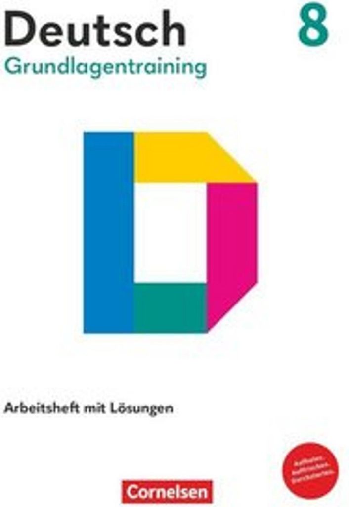 Grundlagentraining Deutsch - Sekundarstufe I - 8. Schuljahr