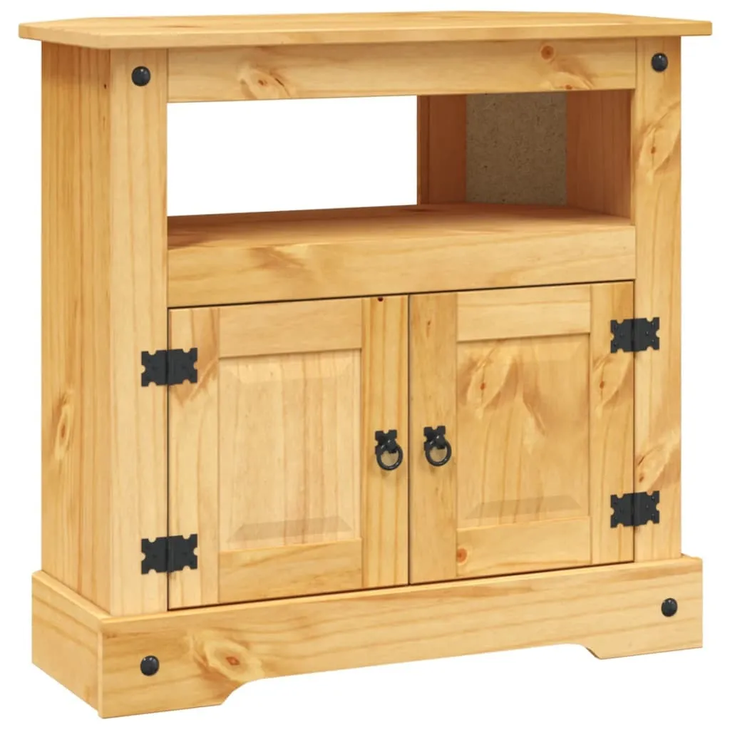 vidaXL Consolle Corona in Legno di Pino - Fascino Messicano 80 cm