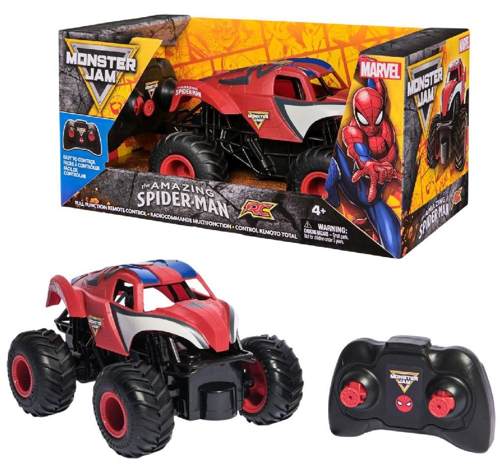 Monster Jam - Marvel Spider-Man RC (Maßstab 1:24)