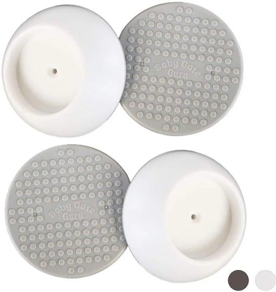 Protections Murales pour Sécurité Enfant - Lot de 4 Patins Blancs Adaptés