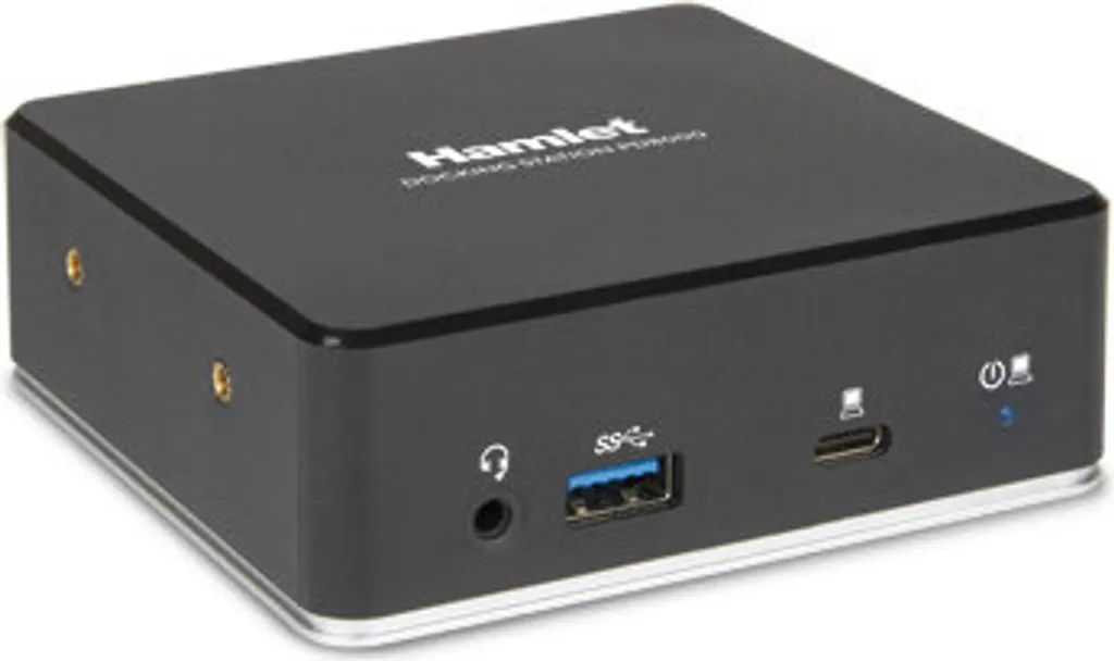 Hamlet HDKC-PD8000 Station d'accueil USB-C Haute Vitesse HDMI et LAN