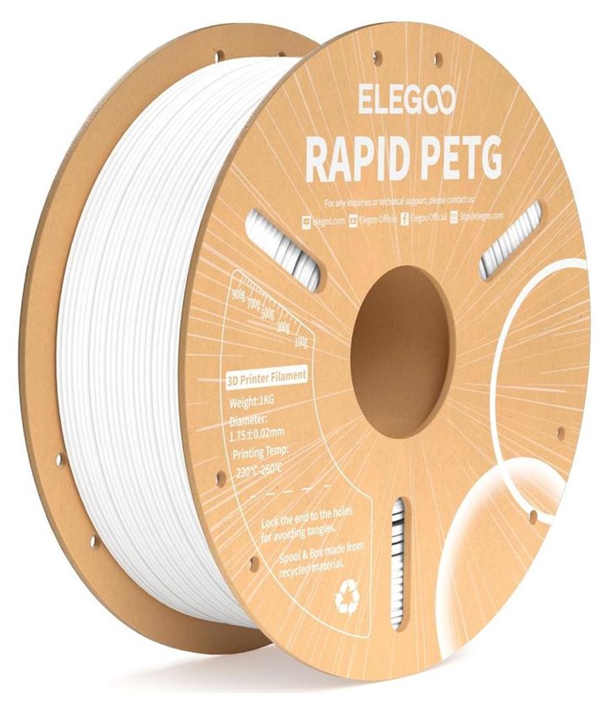 Elegoo ELEGOO Rapid PETG Filament (White) Immagine del prodotto 