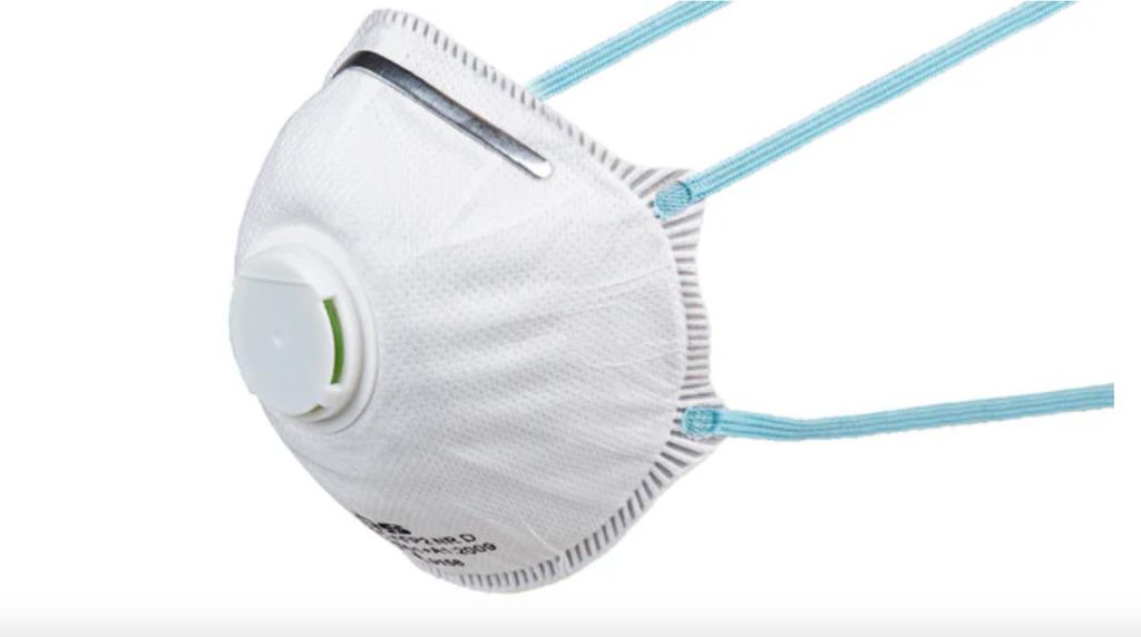 KARTON 240 STÜCK FFP2 Maske NR D Baumaske Atemschutz Produktbild 