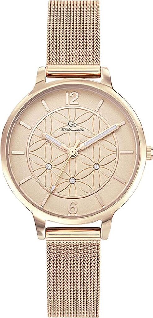 Girl Only Armbanduhr rosegold Mademoiselle Damen Analog-Quarzuhr UGO695595