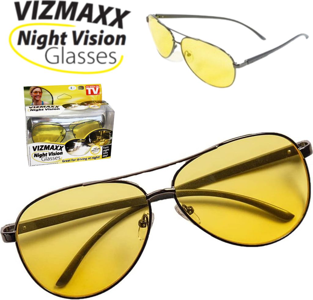 Vizmaxx - Autofahrerbrille, Nachtsichtbrille, Tag- und Produktbild 3