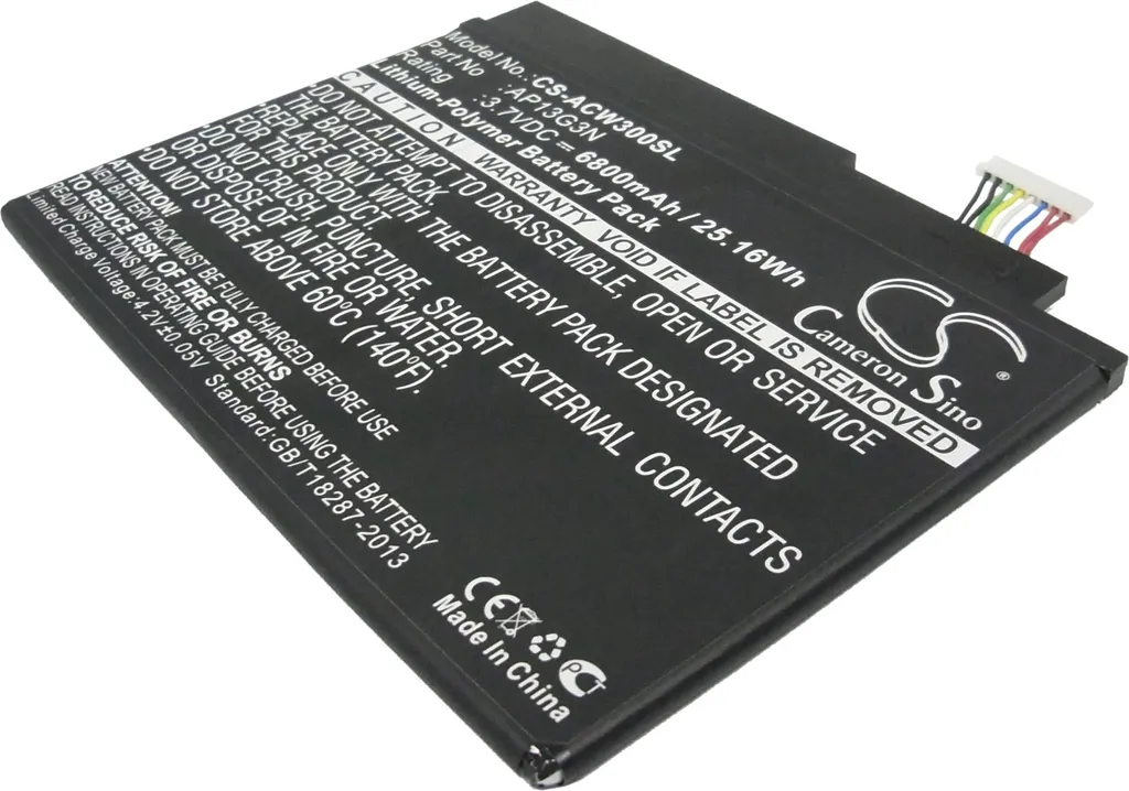 Batteria potenziata Acer Iconia Tab W3 W3-810 | Sostituzione AP13G3N