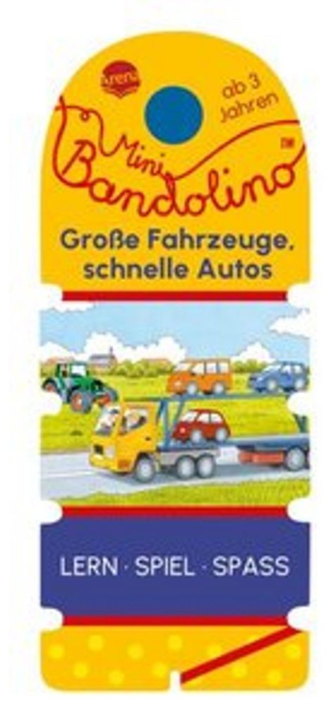 Mini Bandolino. Große Fahrzeuge, schnelle Autos Image du produit 