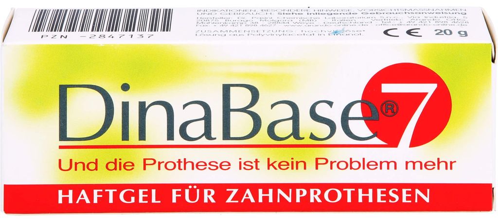 DinaBase 7 Haftgel, 1 St. Gel Produktbild 