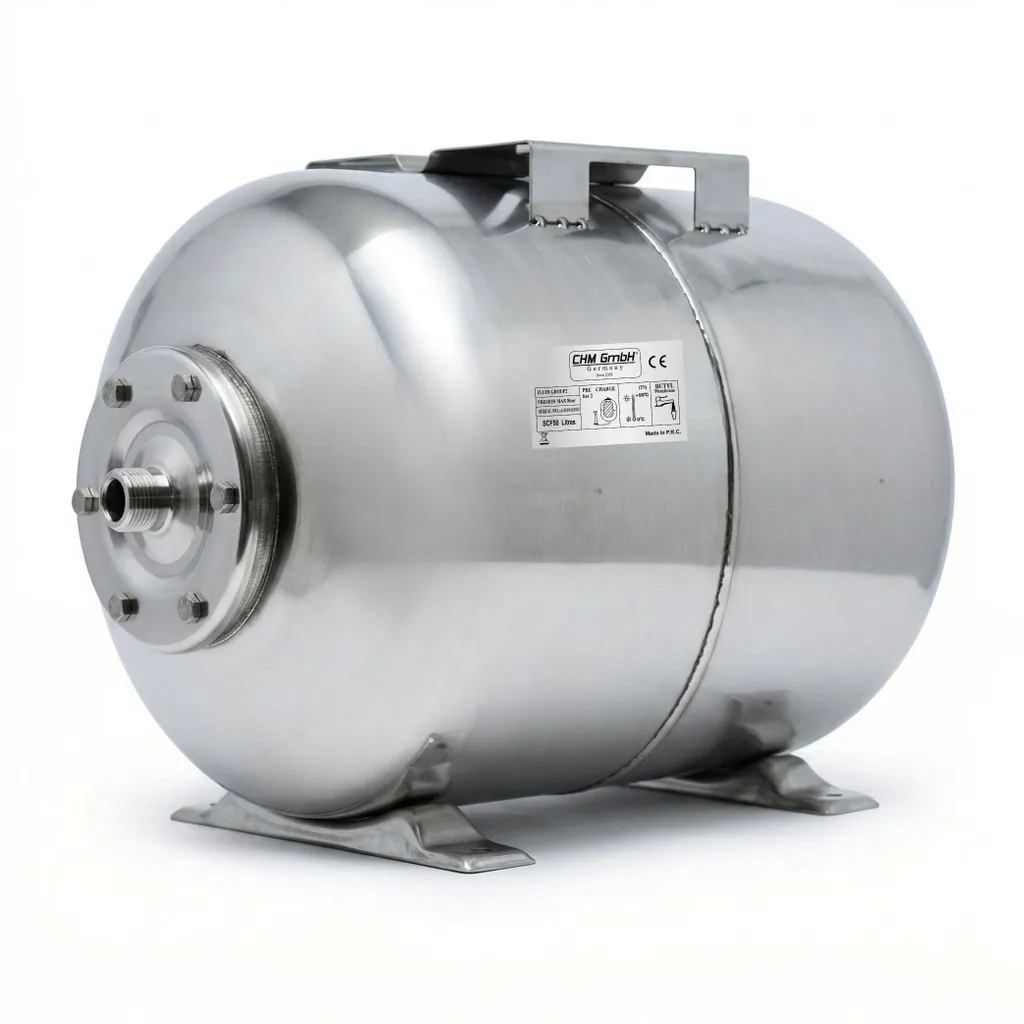 Réservoir sous pression 50L Inox : stoppez les démarrages de pompe