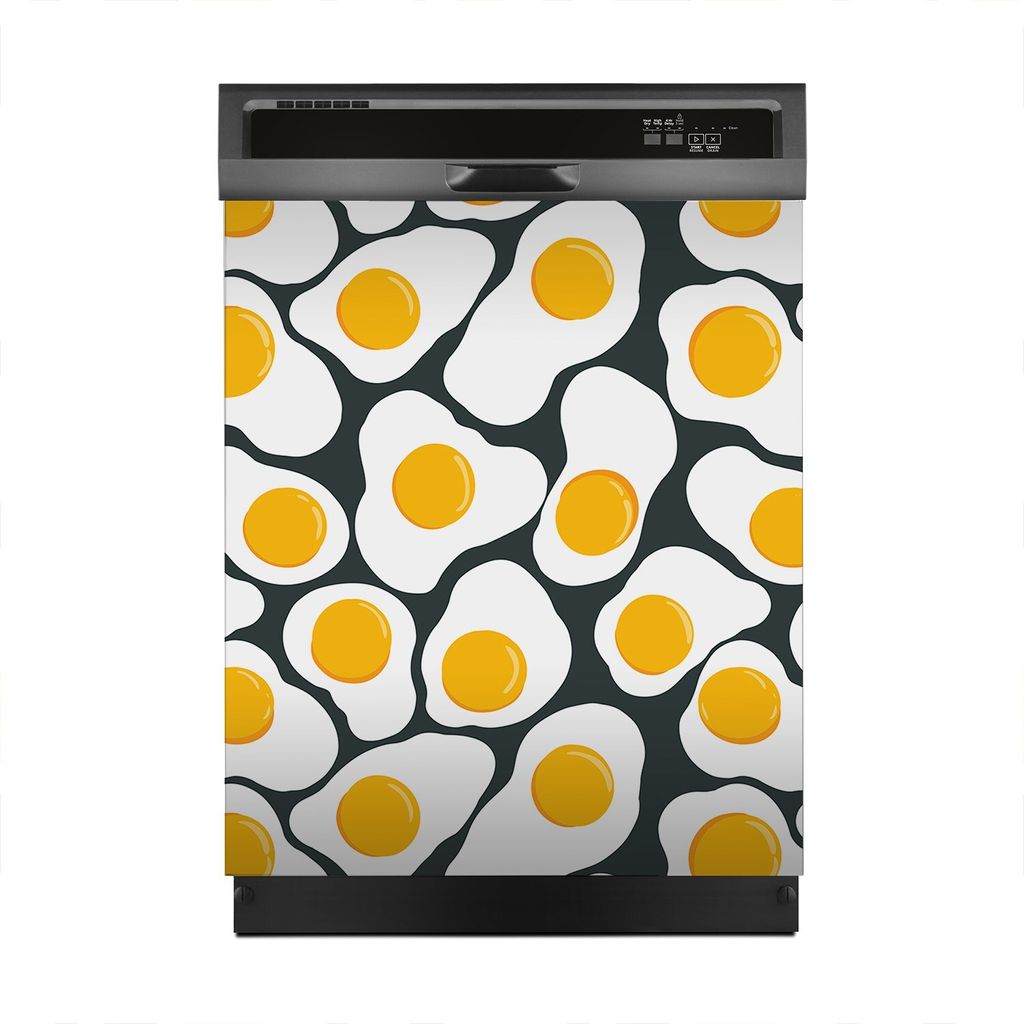 Magnete Dekorative 60x70 cm Küche Magnetmatte Spülmaschine - Spiegeleier Hintergrund