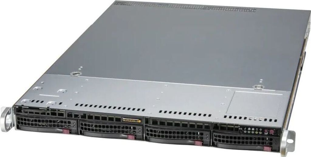 Super Micro CSE-815BTQC-R860W Supermicro 1U 4x3.5" hot-swap Zdjęcie produktu 
