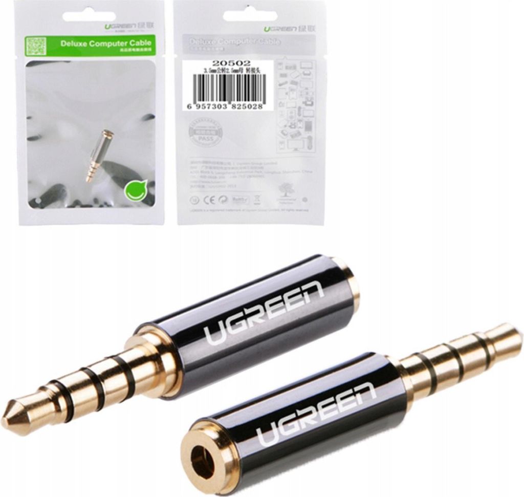 Adattatore audio Ugreen da Jack 3,5Mm maschio a Jack 2,5Mm Immagine del prodotto 