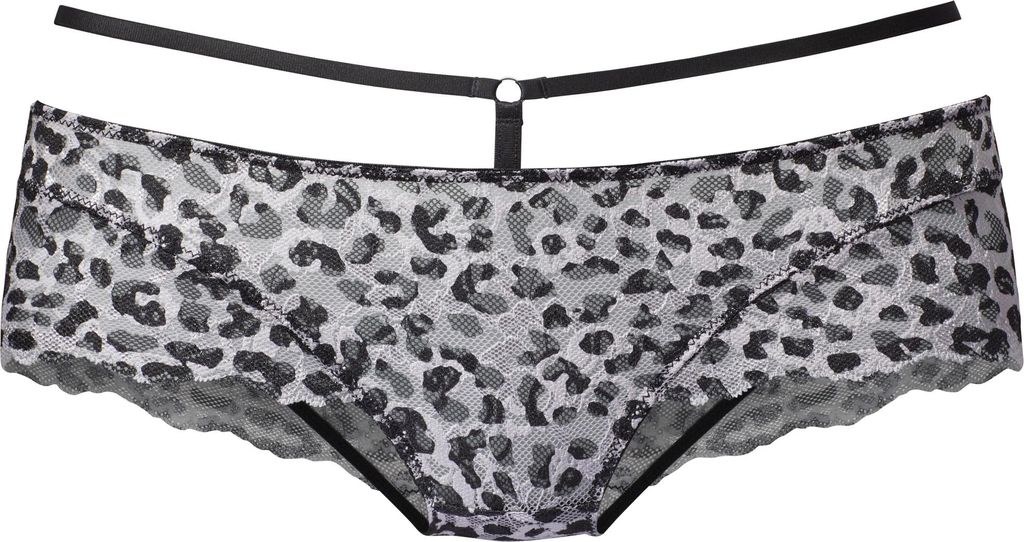 LASCANA Panty leo-silberfarben Größe 48/50