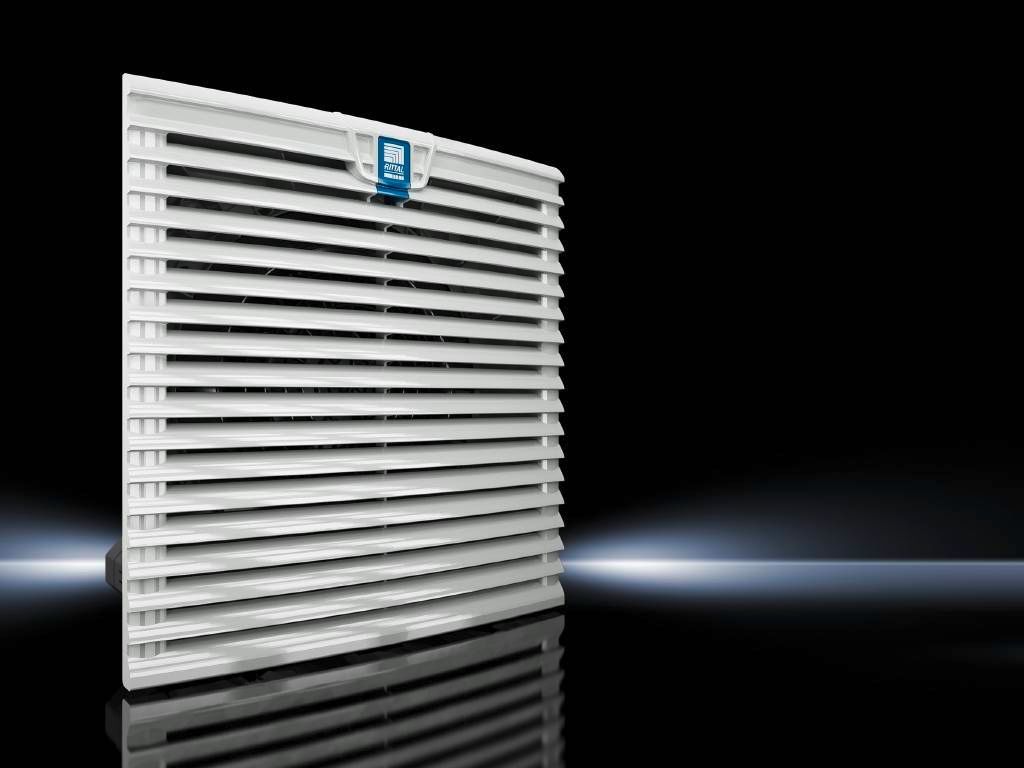 Rittal SK 3237.124, Panel pre ventilátor, Šedá, 1 kusov Obrázok produktu 