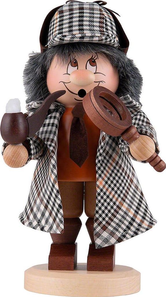 Fumo imp Sherlock Holmes (27 cm) di Christian Ulbricht Immagine del prodotto 