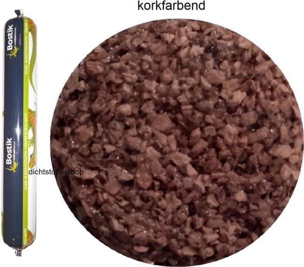 Bostik 3071 Spritzkork korkfarbend 1K Kork Dichtstoff 500ml Beutel