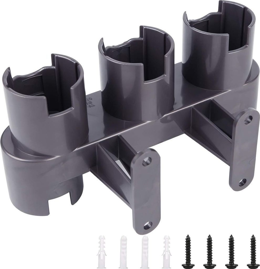 Staubsauger Zubehör Wandhalterung Halter, Staubsauger Tool Kit Anhänge Organizer, Kompatibel/w Dyson V11,V10, V8, V7 Staubsauger (Grey)