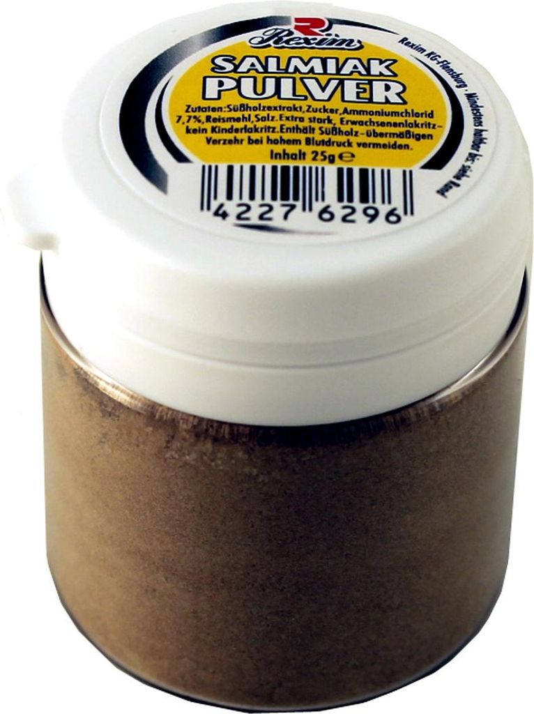Rexim Salmiak Pulver 25g Produktbild 