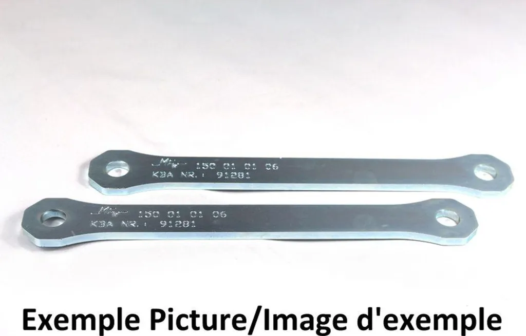 Kit de rabaissement Tecnium type 5 + 8 pour Kawasaki ER6N - Qualité Pro