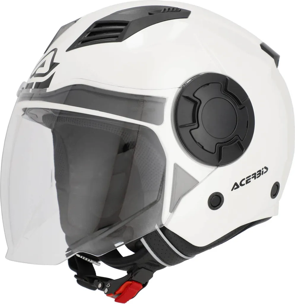 Casque Jet ACERBIS Jet Vento Blanc Brillant Taille XL Homologué ECE