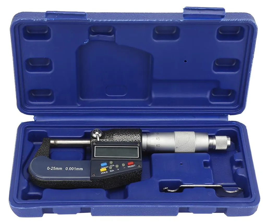 Micromètre numérique professionnel 0-25 mm pour maintenance industrielle