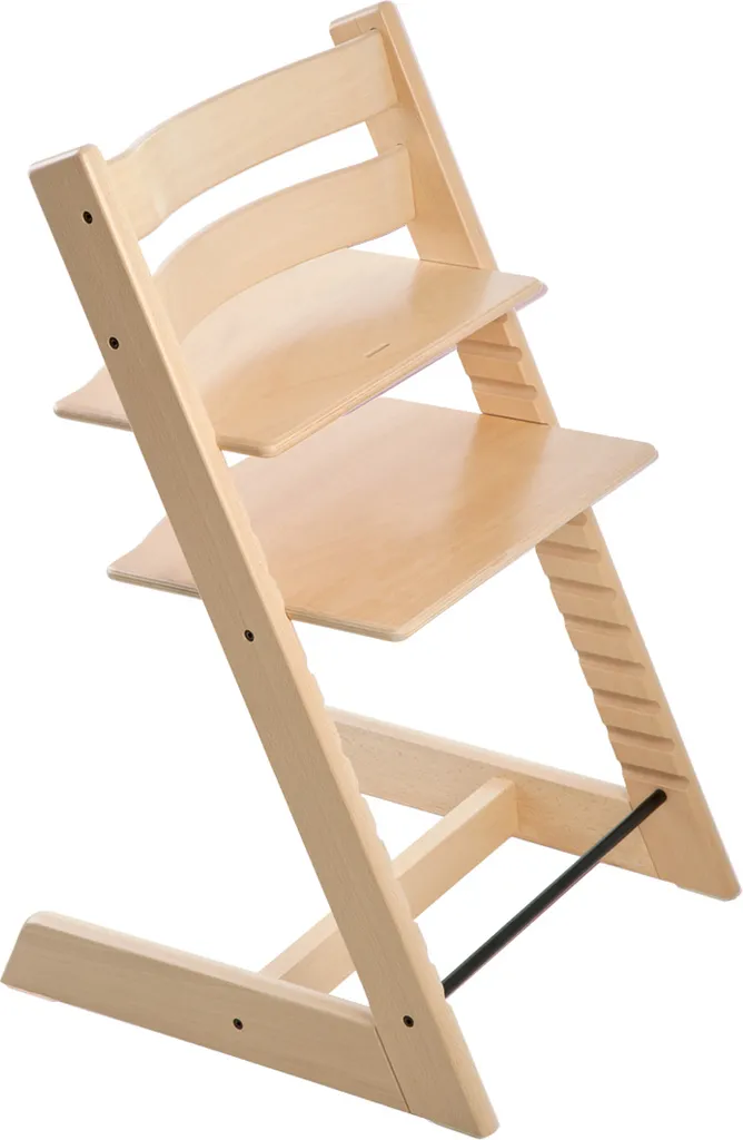 Chaise haute ergonomique Stokke Classic Collection finition Natural bois