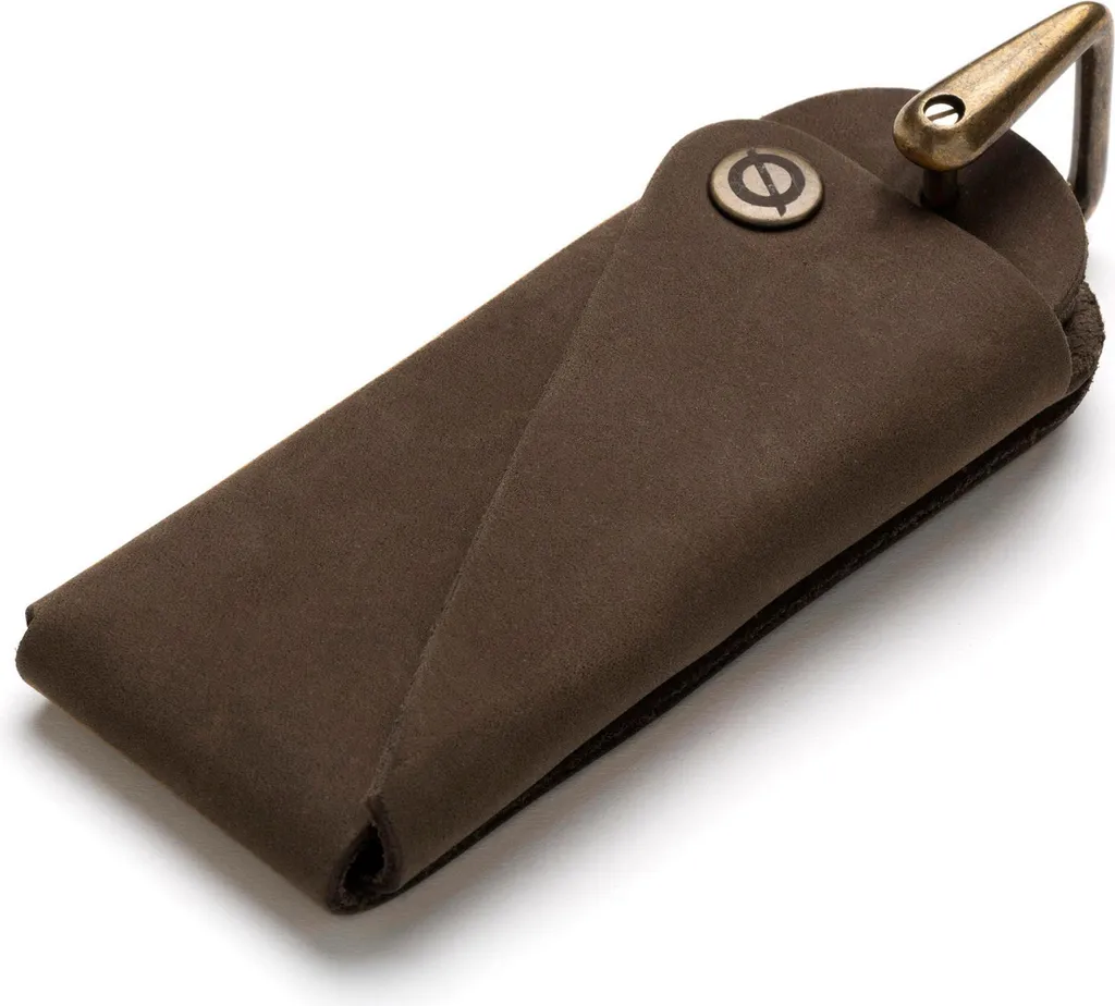 Portachiavi Uomo Brødrene Omnition Marrone Scuro | Accessorio Cuoio