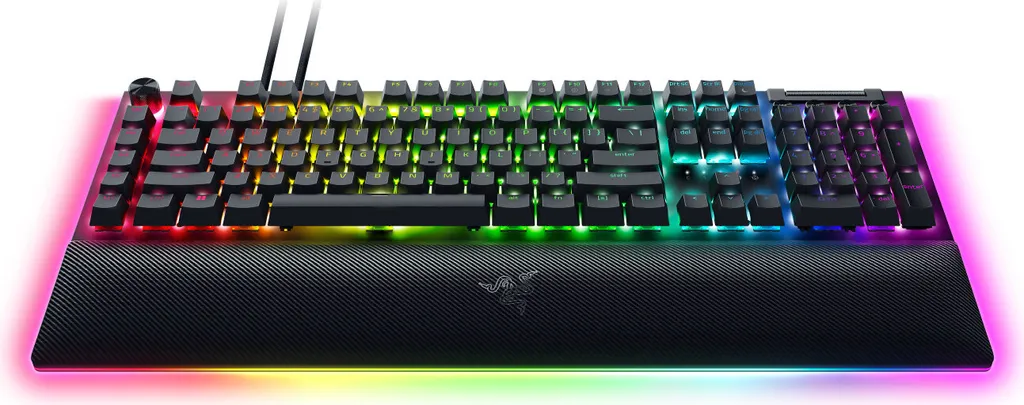 Razer BlackWidow V4 Pro avec Éclairage Chroma RGB et Commandes Multimédia