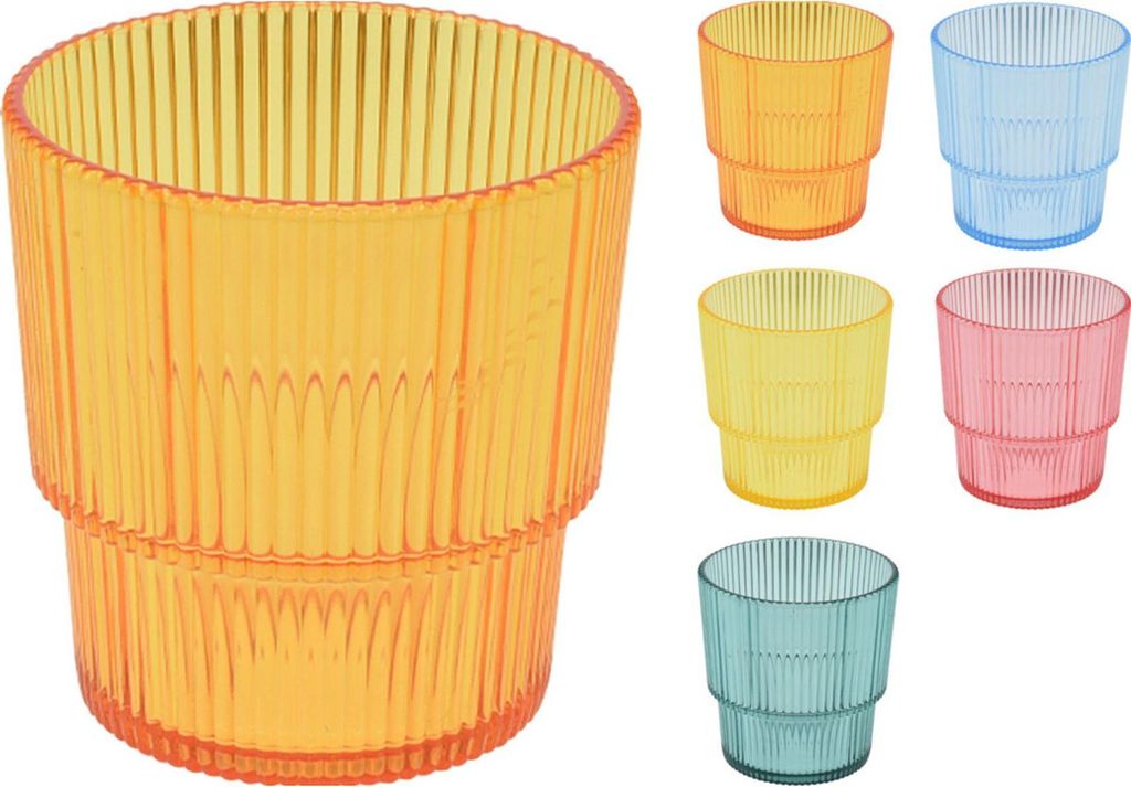 Kunststoff-Trinkbecher 325 ml, bruchsicher, leicht, spülmaschinengeeignet, ideal für Zuhause, Büro oder unterwegs