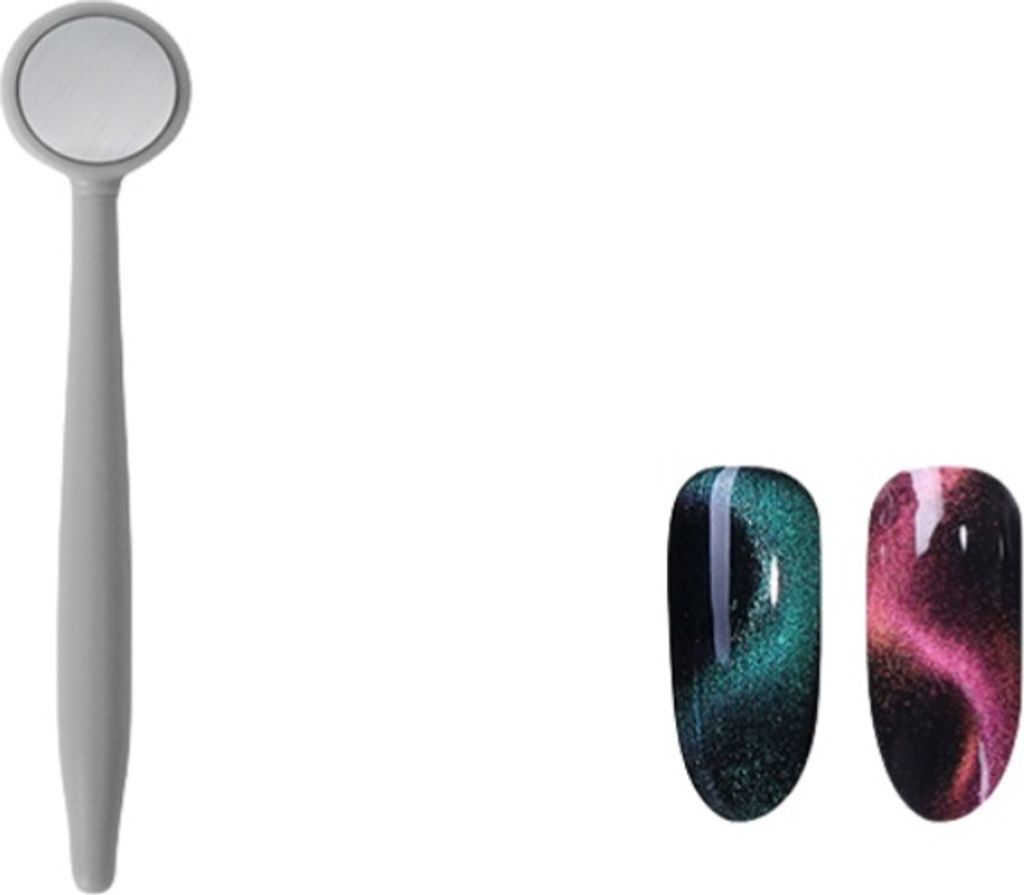 INF Magnetischer Nageldesign-Stift - kleiner runder Kopf für Katzenaugen-Gel-Nagellack