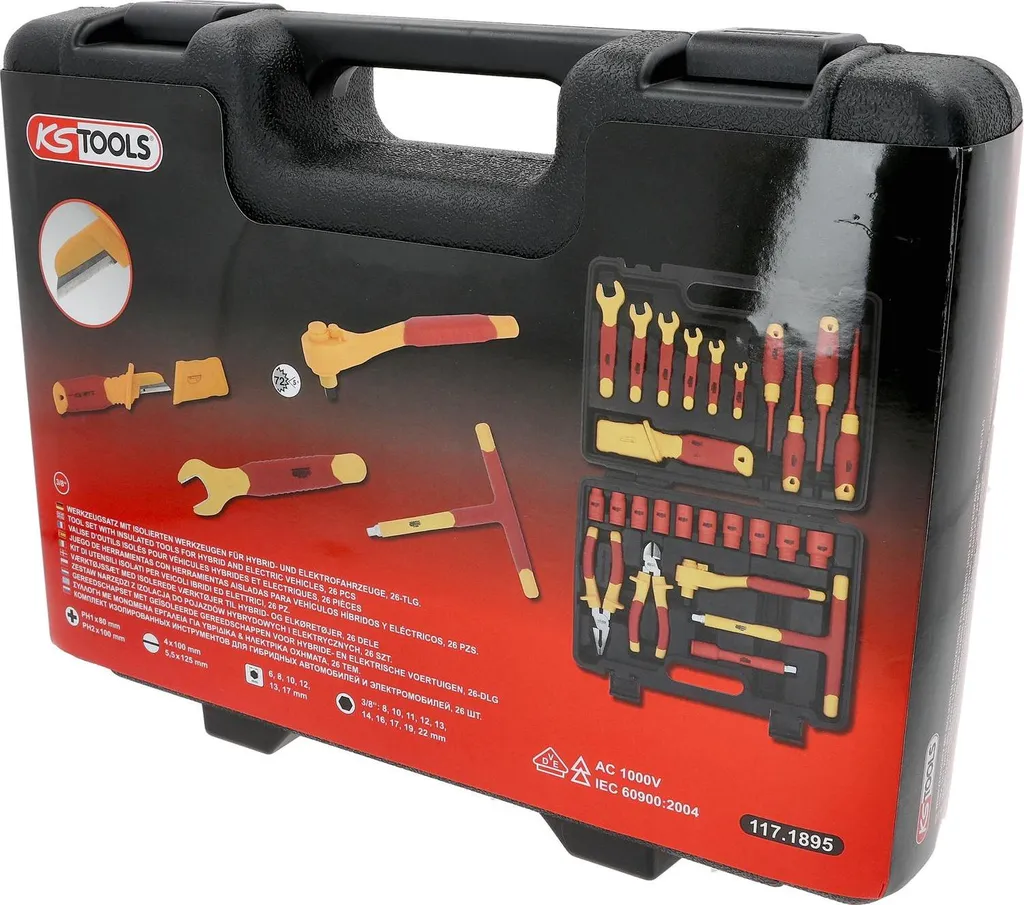 Évitez les risques électriques avec le jeu d'outils isolés KS TOOLS - 5