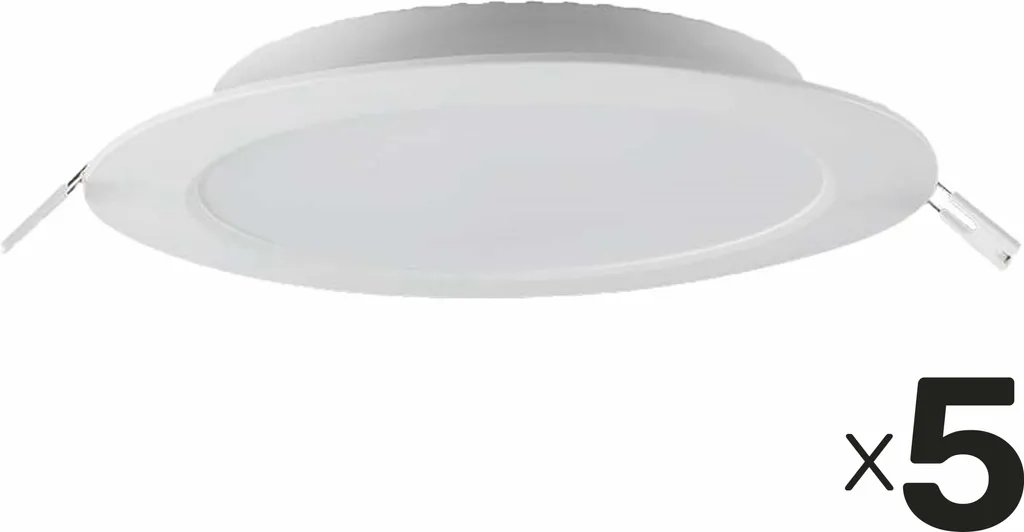 Pannello LED Incasso 18W V-TAC VT-61018 4000K - Risparmio Pack 5